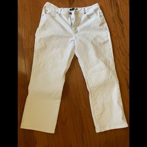 SUMMER white denim 14P lee jeans
